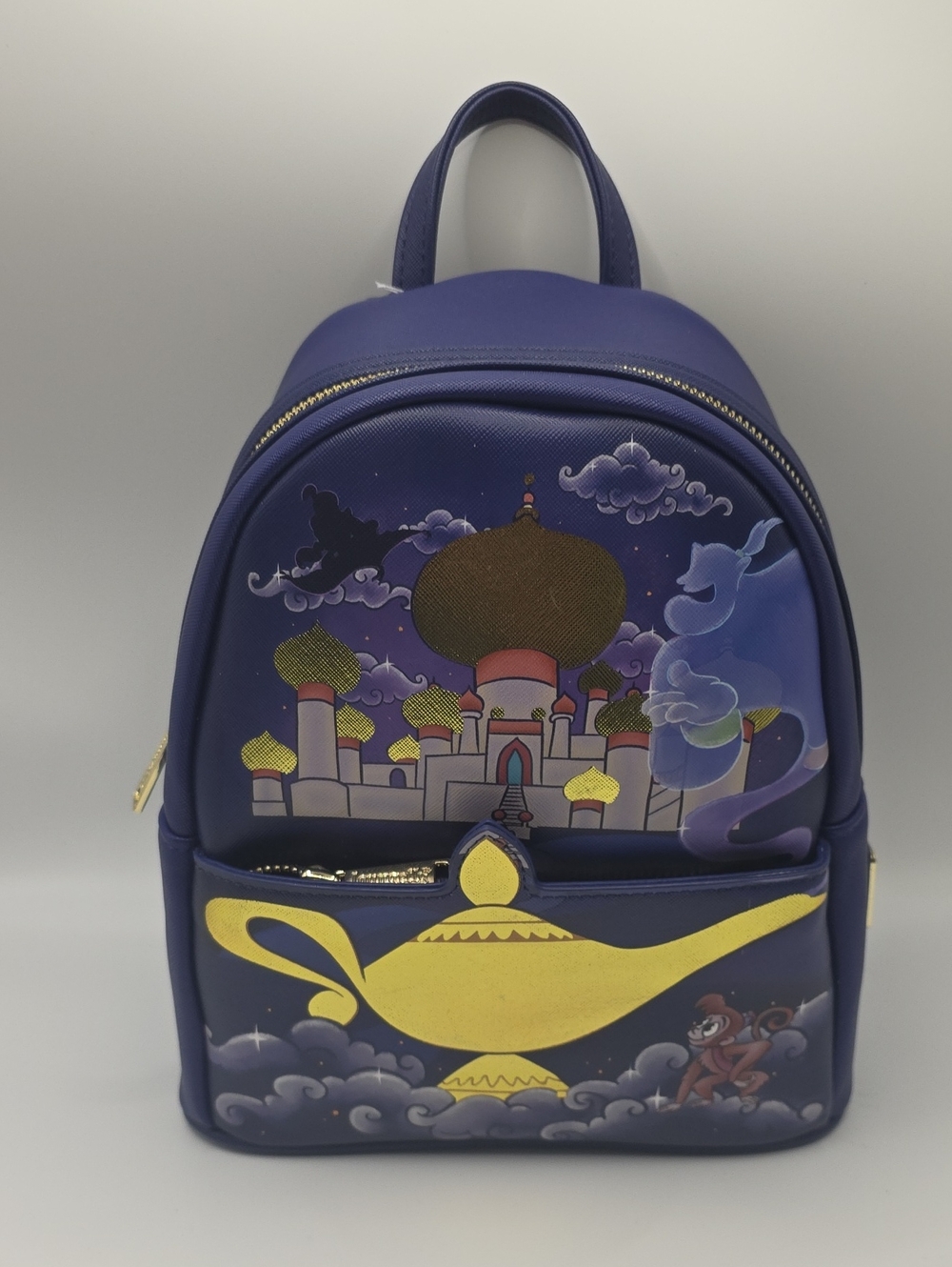 Loungefly Purple Aladdin Jasmine Magic Lamp Mini Backpack